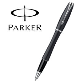 Parker 派克 都會系列鋼珠筆 / 霧黑白夾   P0836680