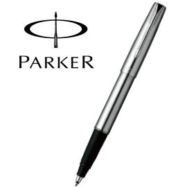 Parker 派克 雲峰系列鋼珠筆 / 鋼桿白夾  P0034560  