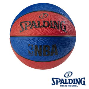 斯伯丁Spalding  NBA No.1 迷你小球系列  SPA66993 NBA No.1 迷你小球-藍/紅 / 個