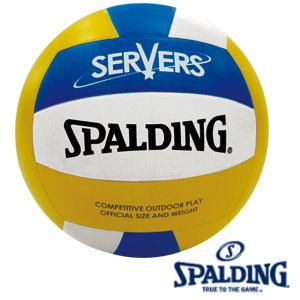 斯伯丁Spalding  排球系列   SPB81006  Severs 排球 黃/藍/白  / 個