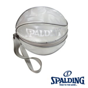 斯伯丁Spalding  袋類系列  SPB5309N91  單顆裝籃球瓢蟲袋-銀 / 個