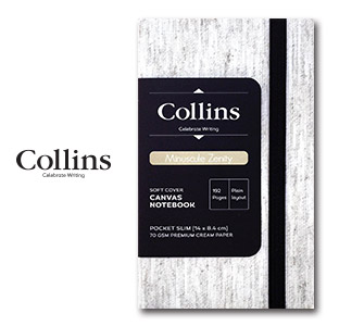 英國Collins-莎士比亞迷你系列-白條紋A6-CG-7110