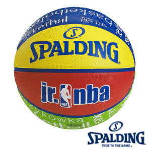斯伯丁Spalding  NBA Jr. 兒童球系列  SPA83047 NBA Jr. 彩色NBA -文字 / 個