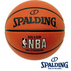 斯伯丁Spalding 金色、銀色NBA系列  SPA83016 14'銀色NBA-Rubber/ 個