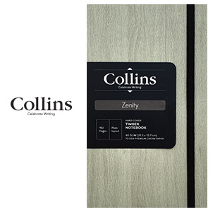 英國Collins-雨果系列-土黃A5 CG-7106