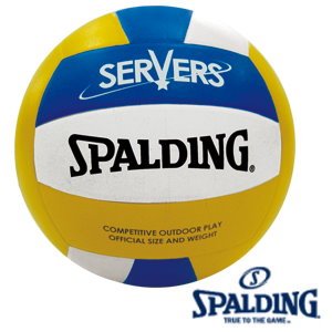 斯伯丁Spalding  排球系列  SPB81002 Servers 排球 黃/藍/白  / 個