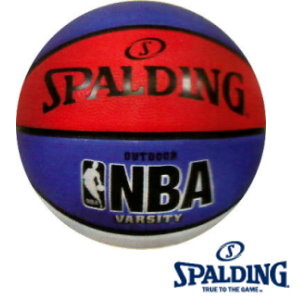 斯伯丁Spalding  暢銷款Varsity系列  SPA83275  NBA Varsity 白/藍/紅 / 個