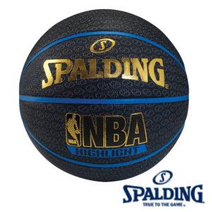 斯伯丁Spalding  NBA Highlight SS系列  SPA73902 NBA SS logo 藍邊 / 個
