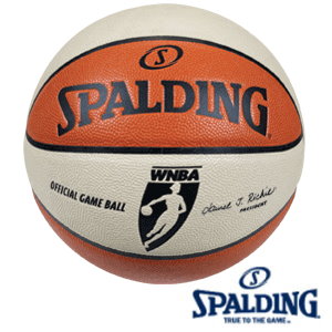 斯伯丁Spalding  女子籃球系列  SPA74751 WNBA 6片式比賽用球 / 個