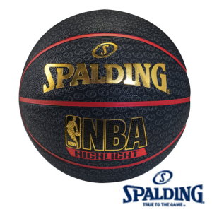 斯伯丁Spalding  NBA Highlight SS系列  SPA73904 NBA SS logo 紅邊 / 個
