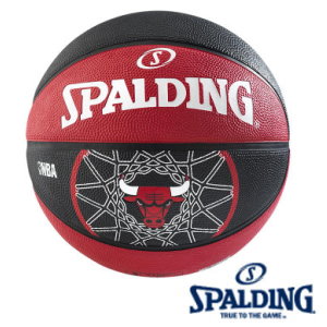斯伯丁Spalding  NBA隊徽球系列  SPA83173  15 ' 公牛 Bulls / 個