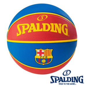 斯伯丁Spalding  歐洲籃球聯賽系列  SPA83117 歐冠賽-巴賽隆納 藍-紅  / 個