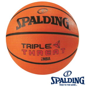 斯伯丁Spalding  基礎系列  SPA83181  Triple Threat Rubber 專業橘 / 個