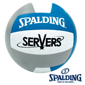 斯伯丁Spalding  排球系列  SPB81003  Servers 排球 銀/藍/白  / 個