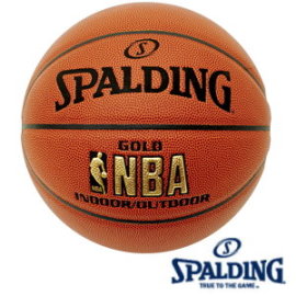 斯伯丁Spalding 金色、銀色NBA系列  SPA74559 14'金色NBA-PU/ 個