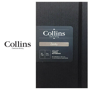 英國Collins-雨果迷你系列-黑A6-CG-7113