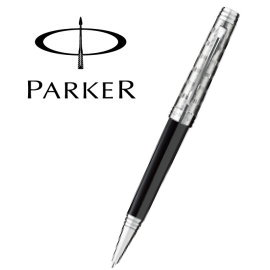 Parker 派克 尊爵系列原子筆 / 銀蓋黑桿  P0960830